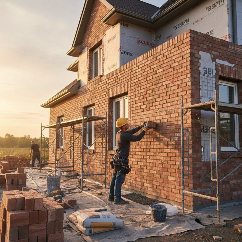 Brick Siding Construction