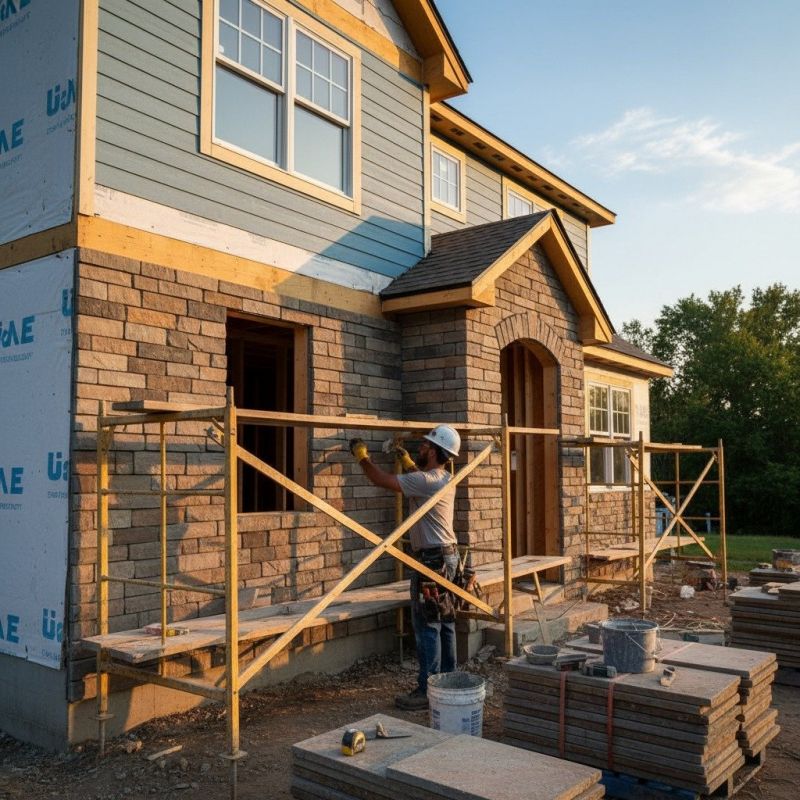 Brick Siding Construction